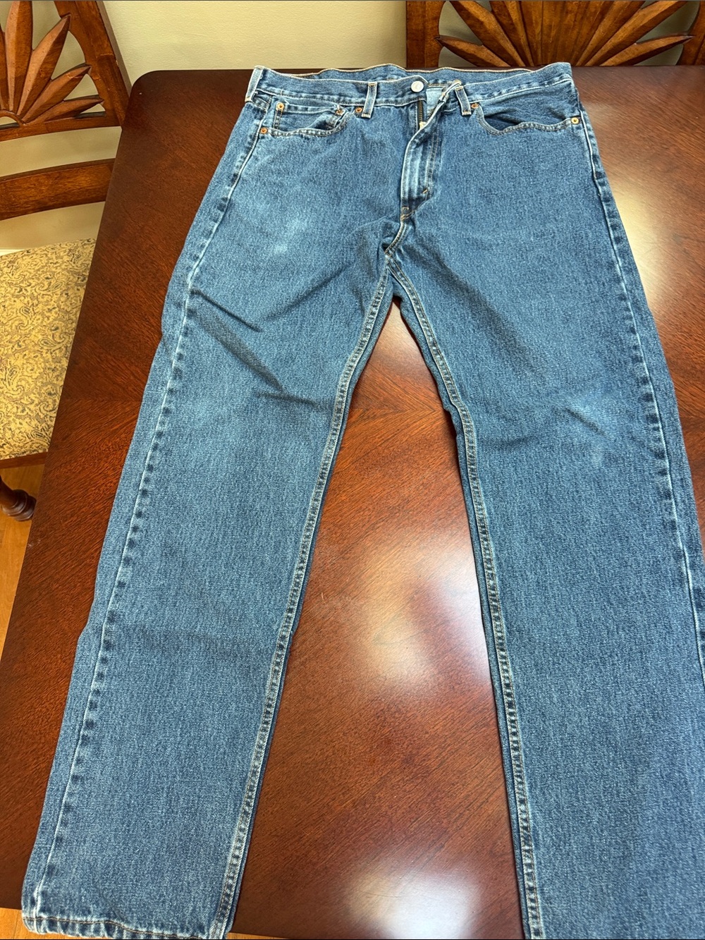 Levi's Men's 505 Straight Leg Denim Jeans W36 L34